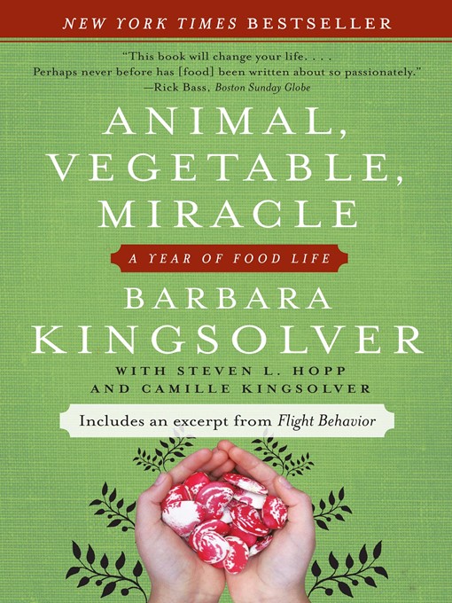 Title details for Animal, Vegetable, Miracle by Barbara Kingsolver - Wait list